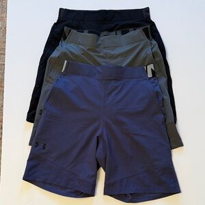 Under Armour Men's Athletic Shorts - Navy, Gray, Black